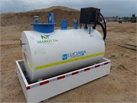 MAROTTA 400 GAL STEEL FUEL TANK W/SPILL CONTAINER