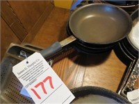 LOT, (4) 8" FRYING PANS
