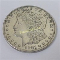 1921 Silver Morgan U.S. Dollar Coin #2