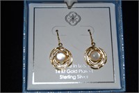 14KT GOS EARRINGS