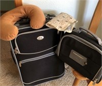 Luggage Travel Suitcase & Pillow Set