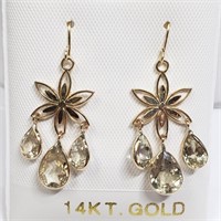 $1200 14K Zultanite Earrings