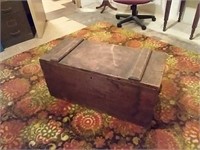 Early trunk box, possibly for ammo