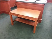 Oak library table