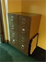 (3)steel file cabinets