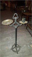 Iron smoking stand