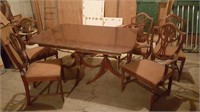 Dining room table with 6 chairs