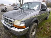 1999 Ford Ranger 4X4 EXTENDED CAB XL