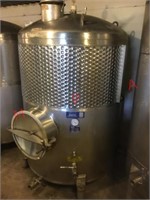 515 gln Zero Jacketed stainless fermentation tank