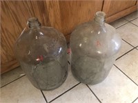 2 glass carboys 5 gal