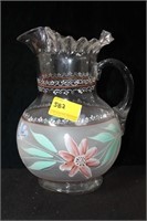 10" HAND PAINTED PITCHER