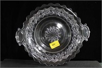 13 1/2" CRYSTAL SERVING TRAY