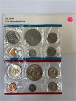 US MINT 1978 UNCIRCULATED COIN SET