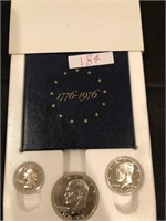 1976 US Bicentennial Silver Proof Set "S" Edition