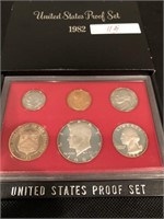 1982 United States Mint Proof Set "S" Edition