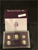 1986 United States Mint Proof Set "S" Edition