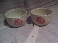 Hall's Superior Custard Cups (2)