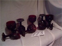 Avon 1876 Cape Cod Large Goblets  set of 8