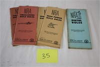 5 NRA 1960s PISTOL, SMALLBORE & HIGH POWER RIFLE