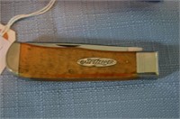 Case XX Zipper, double knife, 4.375" knife