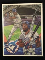 1992 Blue Jays World Series Joe Carter Lithograph