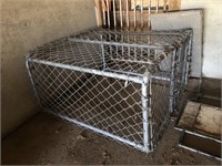 Chain link chicken coop for the ground
