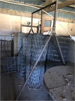 Heavy metal swing frame-A frame