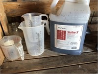 Winfield Strike 3 weed control & measuring cups