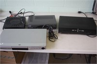 Satellite Receivers & DVD Player