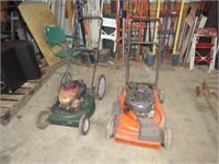 2 PUSH MOWERS - CENTURA 3 IN 1 WILL RUN WITH A
