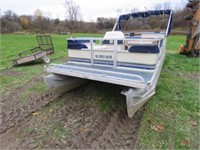 1997 PONTOON BOAT SPORT BY CREST -WITH REG