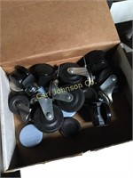 BOX OF CASTERS/ROLLERS