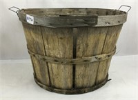 Old Wooden Basket no Top