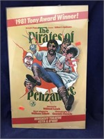 Framed 1981 Signed Poster for Pirate’s of Penzance