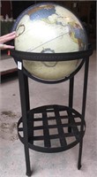 Repogle 16 Inch Diameter Globe on Metal Stand