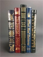5 vols Easton Press. Inc: Dick, Zelazny, Huxley.