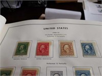 1908-1910 Scott's #348-351 stamps
