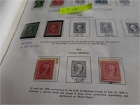 Scott's 357,358,367,368 stamps