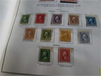 1910-1911 Stamps Washington and Franklin