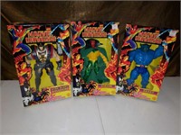3 NIB Toybiz Marvel Universe 10" Figures