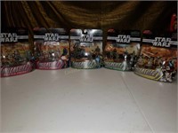 5 NOC Star Wars Unleashed Batlle Packs Figures