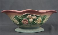 Hull Pottery Wildflower 12in Console Bowl W-21