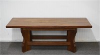Oak Mission Style Coffee Table