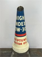 Neptune 10W/30 Tin Pourer on Imp Pint Bottle