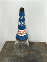 Neptune 20/20W Tin Pourer on Imp Pint Bottle