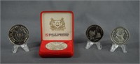 4 Foreign World Collector Coins