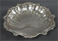 Old English by Poole Silver Shell Serving Bowl