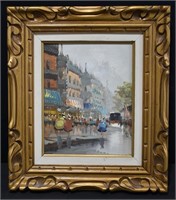 Impression Original Oil on Canvas - 16"h x 14"w