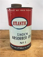 Atlantic Shock Absorber Oil Quart Tin