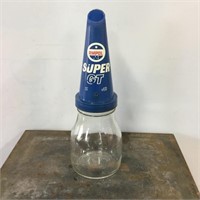 Ampol Super GT Plastic Pouer on Pint Bottle